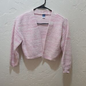Old Navy Kids Pink Open Front Cardigan